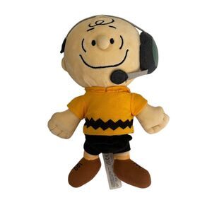 Peanuts Snoopy In Space Charlie Brown Stuffed Plush Toy 7" Jinx Toys